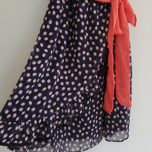 H&M Polkadot chiffon ruffle dress NWT - Picture 7 of 8